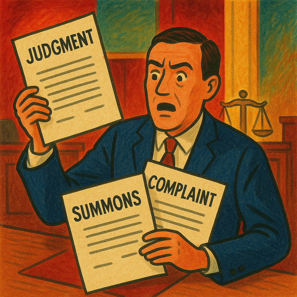 (W) dokumenty sądowe (wyroki, pozwy, wezwania)